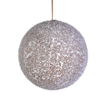 Vickerman RN199611 4" Glitter Frosted Beige Ball Ornament 4 Per Bag