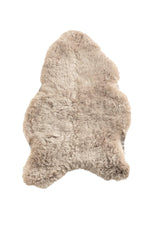 Icelandic Shearling Accent Rug Textured Natural Wool 43" by Auskin