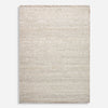 Uttermost 71165-6 Lovelle Ivory Soft Wool Hand Woven Rug in 6 x 9 Size with New Zealand Wool Striations