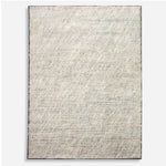Uttermost 71167-6 Hayden Ivory Denim Hand Woven Jute and Rescued Blue Denim 6 X 9 Rug