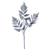 Vickerman RX192902 42" Blue Shiny Fern Artificial Christmas Spray. Includes 2 Sprays Per Pack.