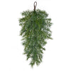 Vickerman RY191535 35" Green Woolsey Pine Artificial Christmas Teardrop Unlit