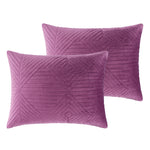 Greenland Home Fashions  Riviera Velvet GL-2202CS Standard Pillow Sham, 20x26Inch