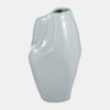 Sagebrook Home 16386-05 Ceramic, 14" Abstract Vase, Mint Green