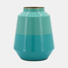 Sagebrook Home 17328-01 Meta 12" Vesse Vase, Green
