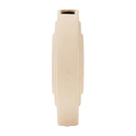 Sagebrook Home 17443-01 Dol, 7" Round Vase, Irish Cream