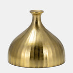 Sagebrook Home 17519-02 Metal, 7" Bulbous Vase, Gold