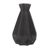 Sagebrook Home 17677 Glass, 10" Classic Vase, Black