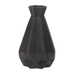 Sagebrook Home 17677 Glass, 10" Classic Vase, Black
