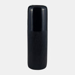 Sagebrook Home 17867-08 Ceramic, 18" Grooved Vase, Navy Blue