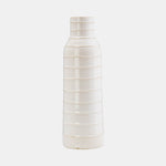 Sagebrook Home 17918-02 Ceramic, 17" Triba Vase, Ivory