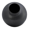 Sagebrook Home 17926-03 Ceramic, 18" Bubble Vase, Black Volcanic