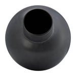 Sagebrook Home 17926-03 Ceramic, 18" Bubble Vase, Black Volcanic