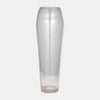 Sagebrook Home 18006-01 Glass, 23" Floor Vase Bubble Clear