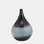 Sagebrook Home 18008-03 Glass, 12" Vase Blue Ombre