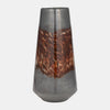 Sagebrook Home 18011-01 Glass, 17" Vase Grey/Brown