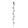 Snowman 3-Foot Snow Gauge – Black