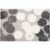 Modern Neutral Entry Rug – Simple Spaces Dotted Doormat in Beige and Gray
