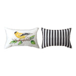 12.5x8.5" Grove Song Decorative Throw Pillow by Manual Woodworkers