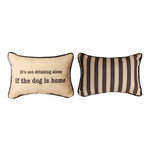 Fun Dog 12.5x8" Word Pillow – Indoor Accent by Manual Woodworkers
