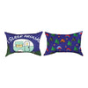 I Sleep Around 12.5x8" Indoor Soft Word Pillow