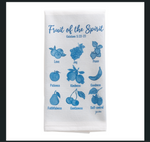 Manual Woodworkers Christian Hand Towel for Kitchen – Fruit of the Spirit Scripture