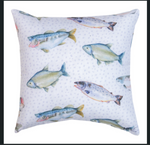 Manual Woodworkers Lodge-Style Throw Pillow for Lake House Décor – Fishing Theme