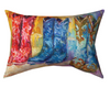 Rustic Throw Pillow – Cowboy Boots Climaweave Accent for Patio or Living Room