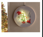 Manual Woodworkers Festive LED Gnome Wall Art for Kids & Holiday Spaces