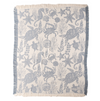 Beach House Throw – Nautical Sea Creature Design in 48x60 Rayon