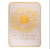 Sunshine Themed Toddler Blanket – Cozy Sentimental Gift for Kids