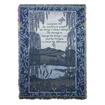 Cozy Throw Cotton 2.5 Layer – 46x60 inch for Living Room by Manual Woodworkers