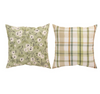 Scenic Climaweave Cushion – Rustic Green Fields, 18-Inch Pillow
