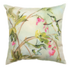Whimsical Garden Cushion – 18" Climaweave Hummingbird Pillow for Outdoors