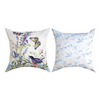 Outdoor Pillow - Watercolor Butterfly Design - 18" Climaweave Fabric