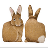 Decorative Bunny Pillow - Cotton Polyester Animal Shape - Hare Raising Style