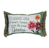Printed Quote Pillow - Sisters Saying - Small Cotton Blend Accent