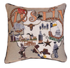 Accent Pillow – Austin 2 Design – 17x17 inch