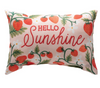 Word Pillow – Strawberry Fields Design – 12.5x8.5 Inch Climaweave