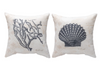 Coastal Décor Pillow – Nautical Wonder Design – Indoor Outdoor