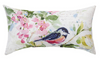 17x9 Bird and Butterfly Throw Pillow – Colorful Accent