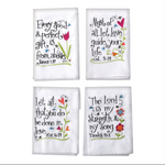 Every Good Gift Hand Towel – Set of 4 (100% Cotton) by Manual Woodworkers