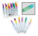 Glass Nail Files – Ombre Design, Assorted 36 Pack by Manual Woodworkers