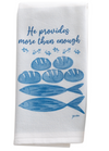 Manual Woodworkers Inspirational Terry Hand Towel – He Provides More Than Enough