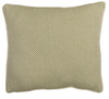 Manual Woodworkers Green Decorative Pillow, 21-Inch Square Accent Cushion