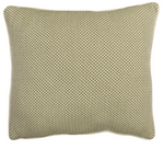 Manual Woodworkers Green Decorative Pillow, 21-Inch Square Accent Cushion