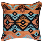 Manual Woodworkers Southwest Geometric Pillow, 17-Inch Decorative Cushion