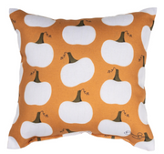 Pumpkin Spice Halloween Accent Pillow – 9x9 Seasonal Typography