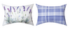 Farmhouse Lavender Pillow – Country Floursack Style