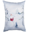 Manual Woodworkers “Sweet Peace Snowman” Decorative Cushion for Living Room & Patio